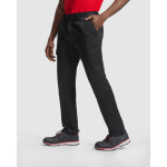 Pantalone lungo multitasche in tessuto resistente 210 g/m2 Roly Daily Next color nero quinta vista d'uso