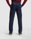 Pantaloni da lavoro lunghi con elastan 250g/m2 Roly Daily Stretch color camel quarta vista d'uso