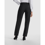 Pantaloni da lavoro lunghi da donna per Horeca 190g/m2 Roly Waitress color nero quarta vista d'uso