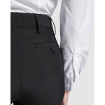 Pantaloni da lavoro lunghi da donna per Horeca 190g/m2 Roly Waitress color nero vista dettaglio 2