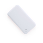 Powerbank con indicatore luminoso di carica 10.000 mAh color rosso vista dettaglio 1