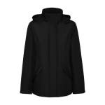 Parka da donna in poliestere riciclato 400g/m2 Roly Direct America color nero seconda vista