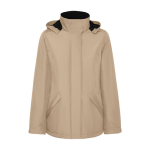 Parka da donna in poliestere riciclato 400g/m2 Roly Direct America color sabbia seconda vista