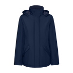 Parka da donna in poliestere riciclato 400g/m2 Roly Direct America color blu mare seconda vista