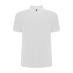 Polo corta in maglia piqué 220 g/m2 Roly Direct Pegaso Premium color bianco seconda vista