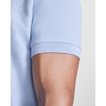 Polo corta in maglia piqué 220 g/m2 Roly Direct Pegaso Premium color bianco vista dettaglio 2