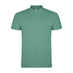 Polo da uomo in cotone piqué 200 g/m2 Roly Direct Star color menta seconda vista