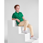 Polo da uomo in cotone piqué 200 g/m2 Roly Direct Star color lilla seconda vista d'uso