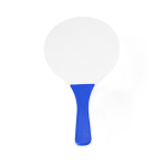 Set da beach tennis con 2 racchette in legno e 1 pallina color rosso vista dettaglio 2