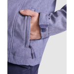 Softshell a 3 strati regolabile con tasche Roly Direct Rudolph color nero vista dettaglio 2