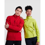 Giacca softshell 2 strati con elastan 300g/m2 Roly Direct Nebraska color rosso terza vista d'uso