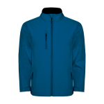 Giacca softshell 2 strati con elastan 300g/m2 Roly Direct Nebraska color blu scuro seconda vista