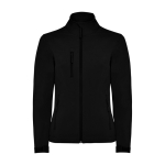 Softshell da donna con elastan 300 g/m2 Roly Direct Nebraska color nero seconda vista