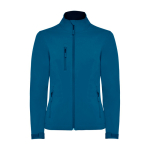 Softshell da donna con elastan 300 g/m2 Roly Direct Nebraska color blu scuro seconda vista