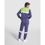 Giacchetta sportiva in poliestere 240 g/m2 Roly Direct Leros color verde terza vista d'uso
