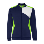 Giacchetta sportiva in poliestere 240 g/m2 Roly Direct Leros color lime seconda vista