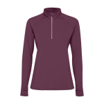 Felpa tecnica ecologica da donna 200 g/m2 Roly Direct Estambul color bordò seconda vista