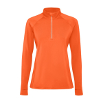 Felpa tecnica ecologica da donna 200 g/m2 Roly Direct Estambul color arancione scuro seconda vista
