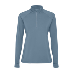Felpa tecnica ecologica da donna 200 g/m2 Roly Direct Estambul color blu grigiastro seconda vista