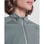 Felpa tecnica ecologica da donna 200 g/m2 Roly Direct Estambul color verde oliva vista dettaglio 1