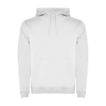 Felpa in cotone e poliestere 280 g/m2 Roly Direct Urban color bianco seconda vista