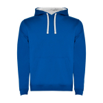 Felpa in cotone e poliestere 280 g/m2 Roly Direct Urban color blu bondi seconda vista