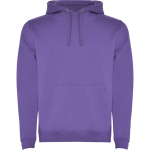 Felpa in cotone e poliestere 280 g/m2 Roly Direct Urban color viola prima vista d'uso