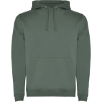 Felpa in cotone e poliestere 280 g/m2 Roly Direct Urban color verde militare prima vista d'uso