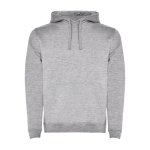 Felpa in cotone e poliestere 280 g/m2 Roly Direct Urban color grigio chiaro jensato seconda vista