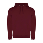 Felpa in cotone e poliestere 280 g/m2 Roly Direct Urban color granata seconda vista