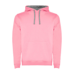 Felpa in cotone e poliestere 280 g/m2 Roly Direct Urban color rosa pastello seconda vista