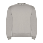 Maglione in cotone e poliestere 280 g/m2 Roly Direct Clasica color grigio seconda vista