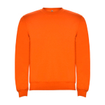 Maglione in cotone e poliestere 280 g/m2 Roly Direct Clasica color arancione seconda vista