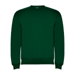 Maglione in cotone e poliestere 280 g/m2 Roly Direct Clasica color verde bottiglia seconda vista