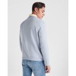 Maglione in cotone e poliestere con polsini 280g/m2 Roly Direct Clasica color blu sbiadito vista dettaglio 1