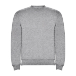 Maglione in cotone e poliestere 280 g/m2 Roly Direct Clasica color grigio chiaro seconda vista
