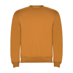 Maglione in cotone e poliestere 280 g/m2 Roly Direct Clasica color giallo scuro seconda vista