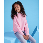 Maglione in cotone e poliestere 280 g/m2 Roly Direct Clasica color rosa chiaro seconda vista d'uso