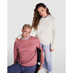 Maglione in cotone e poliestere con polsini 280g/m2 Roly Direct Clasica color rosso mattone terza vista d'uso