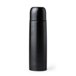 Thermos in acciaio inox con finitura lucida 500ml color nero seconda vista