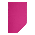 Asciugamano in microfibra ideale per sport in poliestere 190 g/m2 color rosa seconda vista