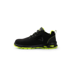 Scarpa da lavoro sportivi in microfibra con puntale in fibra Roly color giallo fluorescente seconda vista