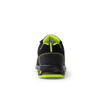 Scarpa da lavoro sportivi in microfibra con puntale in fibra Roly color giallo fluorescente vista dettaglio 1