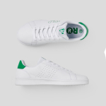 Scarpe sportive stile classico con suola in gomma Roly Direct color verde vista dettaglio 1