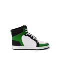 Scarpa casual con linguetta e chiusura a lacci piatti Roly Direct color verde bottiglia seconda vista