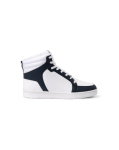 Scarpa casual con linguetta e chiusura a lacci piatti Roly Direct color blu mare seconda vista