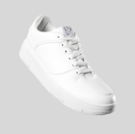 Scarpa casual con suola in gomma e linguetta microforata Roly Direct color bianco prima vista d'uso