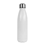 Borraccia con finitura bianca per sublimazione 750ml City Sublim color bianco prima vista
