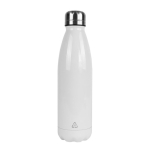 Borraccia con finitura bianca per sublimazione 750ml City Sublim color bianco seconda vista
