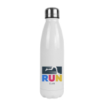 Borraccia con finitura bianca per sublimazione 750ml City Sublim color bianco quarta vista